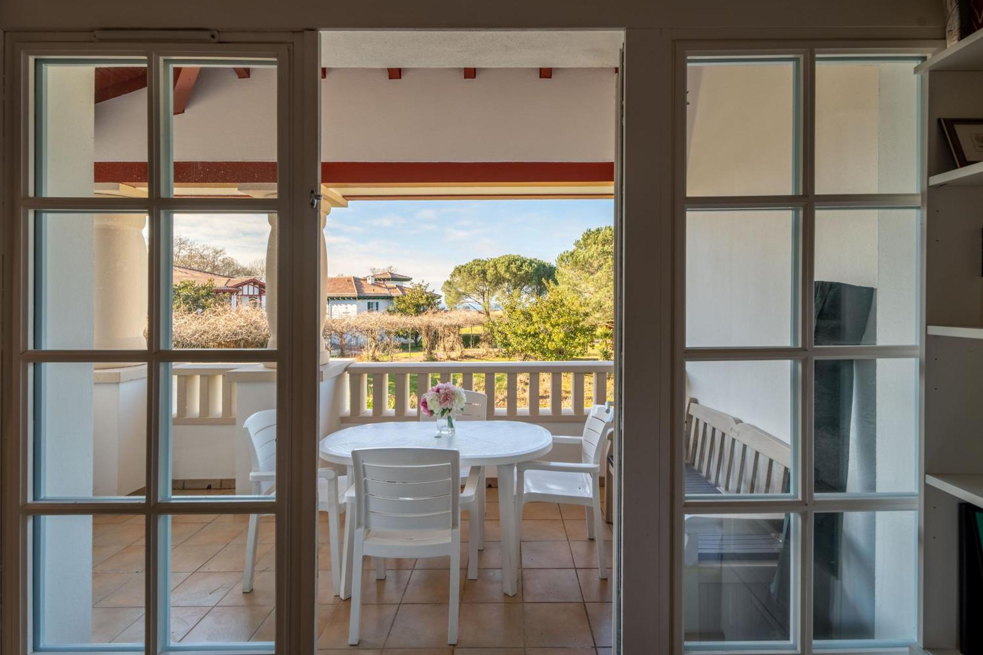 Atlantic Selection - Domaine De Bordaberry - Avec Piscine Et Vue Ocean Appartement Urrugne Buitenkant foto